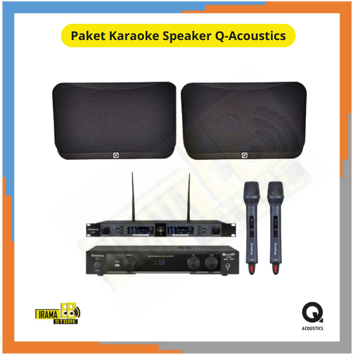 Paket Karaoke Speaker Q Acoustic - Murah